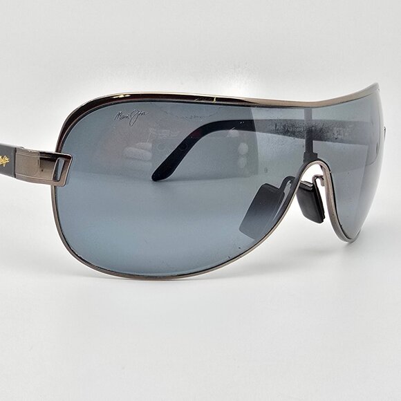 *SOLD* Maui Jim MJ-513-02 Maka Gunmetal Frame Polarized Grey Lens Sunglasses - Picture 6 of 12